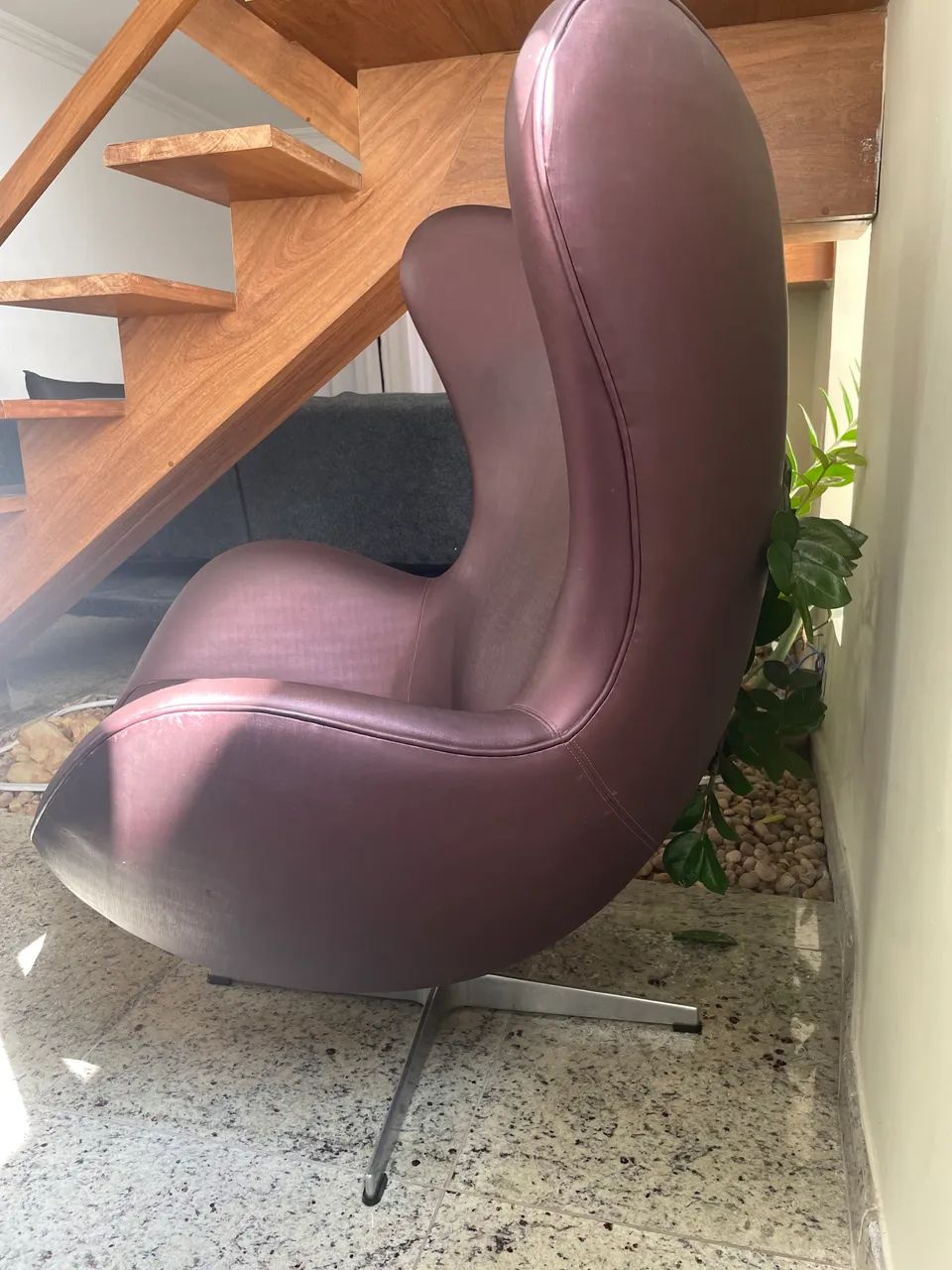 POLTRONA GIRATÓRIA EGGS  - Foto 3