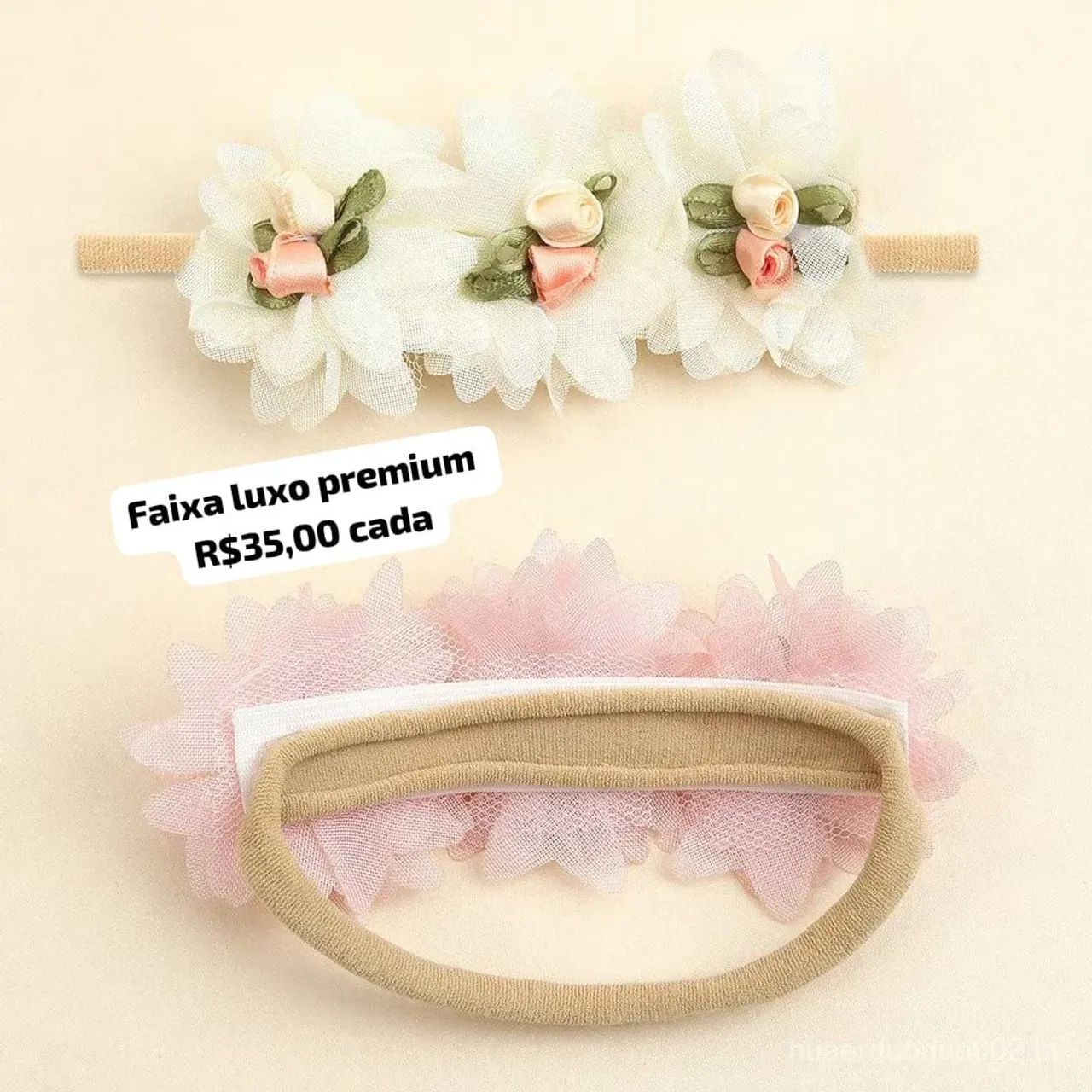 Faixa de cabelo linha premium luxo  - Foto 4