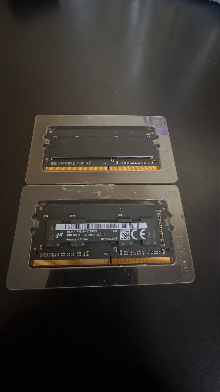 Memória RAM DDR4 Micron 8GB Original Apple iMac