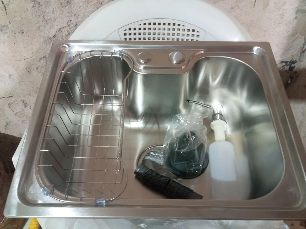 Cuba pia inox 40x50 