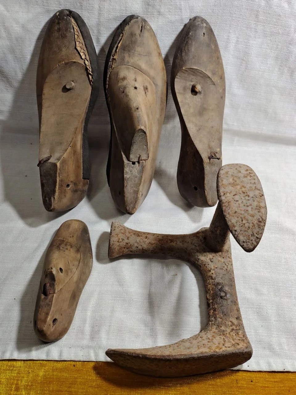 Formas de sapato e bigorna antiga - Foto 2