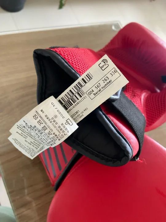 Luvas de Boxe Vermelhas - Novas