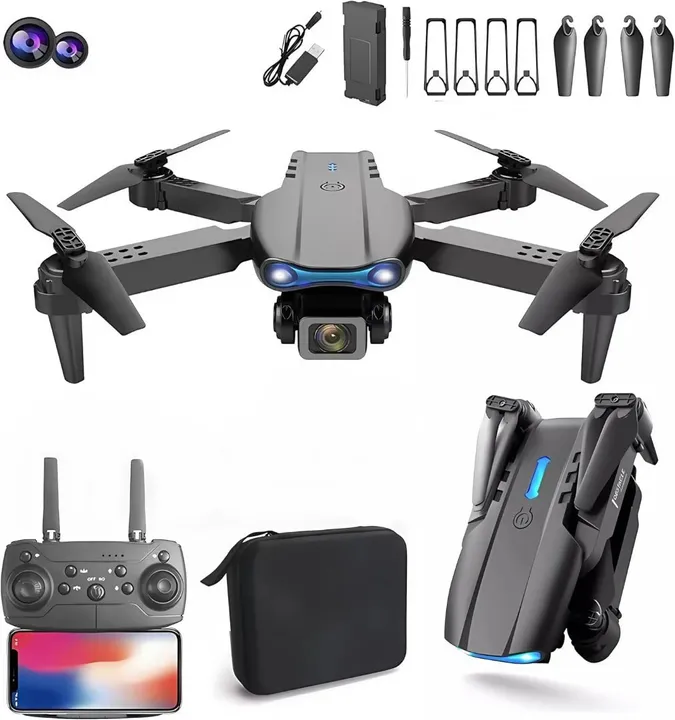 Drone com Câmera 4K, GPS, Dobrável, Altitude Hold