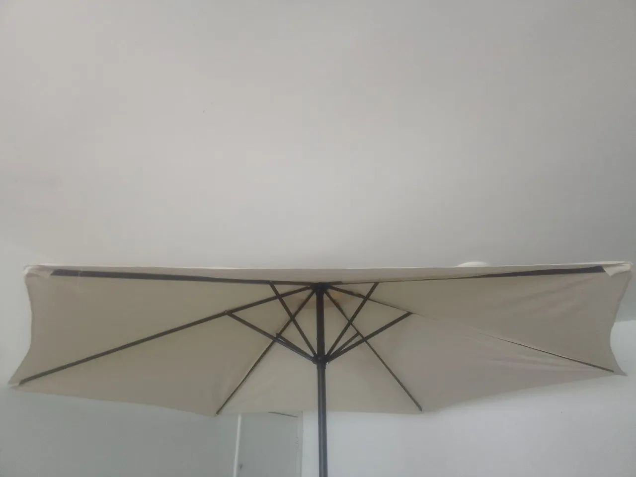Ombrelone Bege 3m novinho - Foto 2