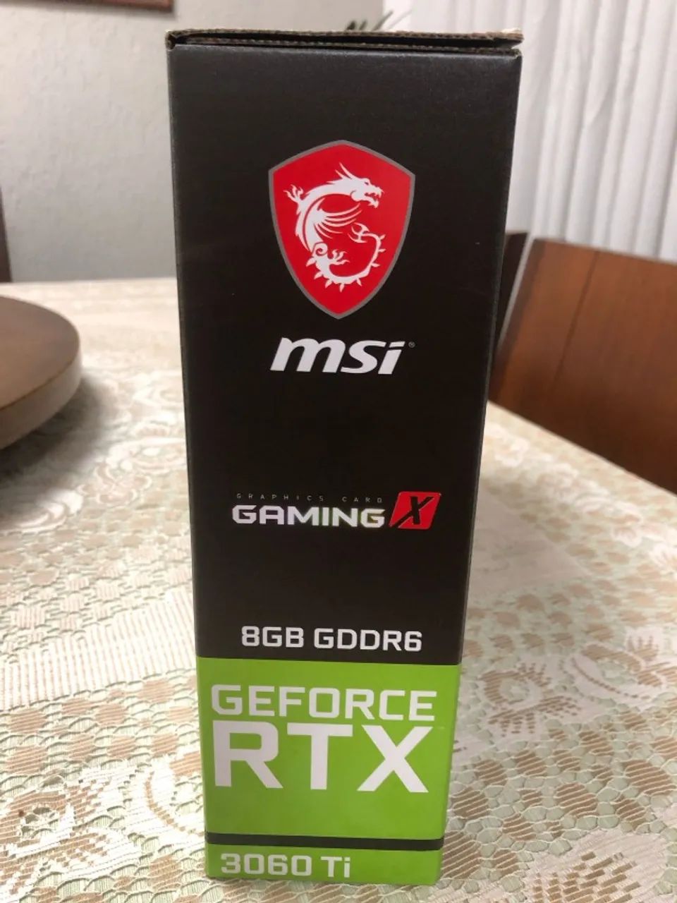 RTX 3060 TI MSI - GAMING X 8GB, GDDR6, 256-BIT - Foto 5