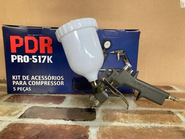 Kit PDR 5 peças acessórios para compressor - Foto 6