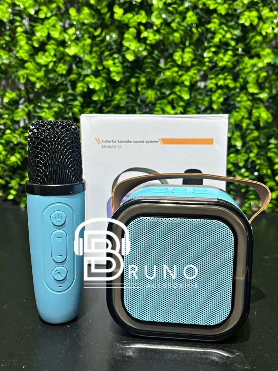 Caixinha De Som Bluetooth Com Microfone  - Foto 2