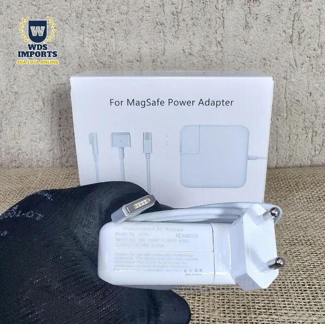 Fonte Carregador Compatível MacBook 85W MagSafe M2