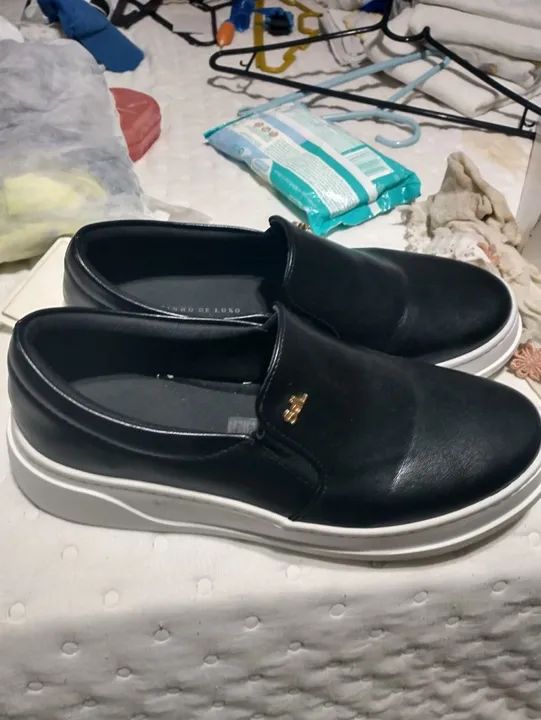 Sapatênis Sapatinho de Luxo Preto