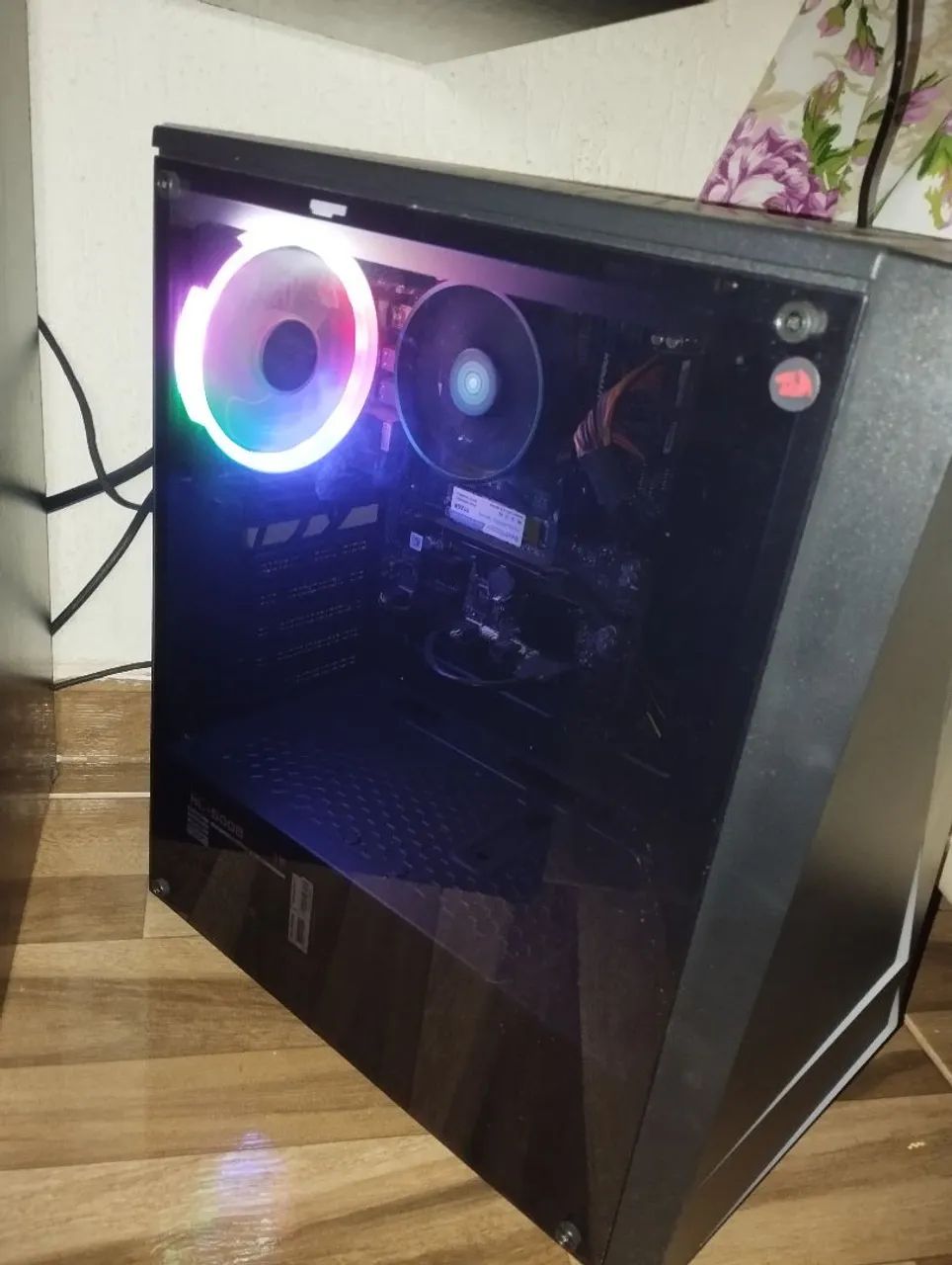 Pc gamer completo com mesa e cadeira - Foto 4