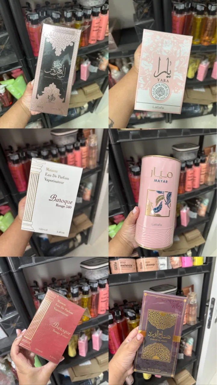 Perfumes Importados Lattafa - Yara, Mayar, Baroque e mais!