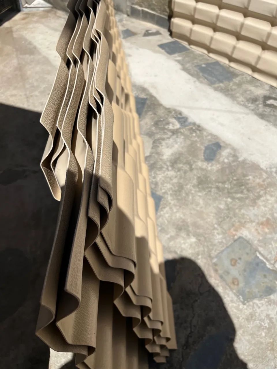 Telhas de PVC Marfim 0,86x3,28m Precon - Foto 4