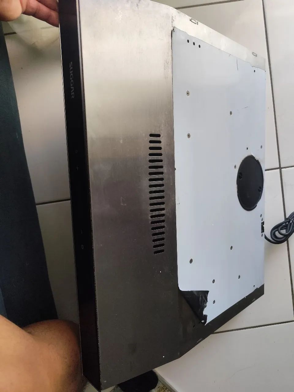  Depurador De Ar Slim Touch 60cm Inox Suggar 110v Di61thix - Foto 2
