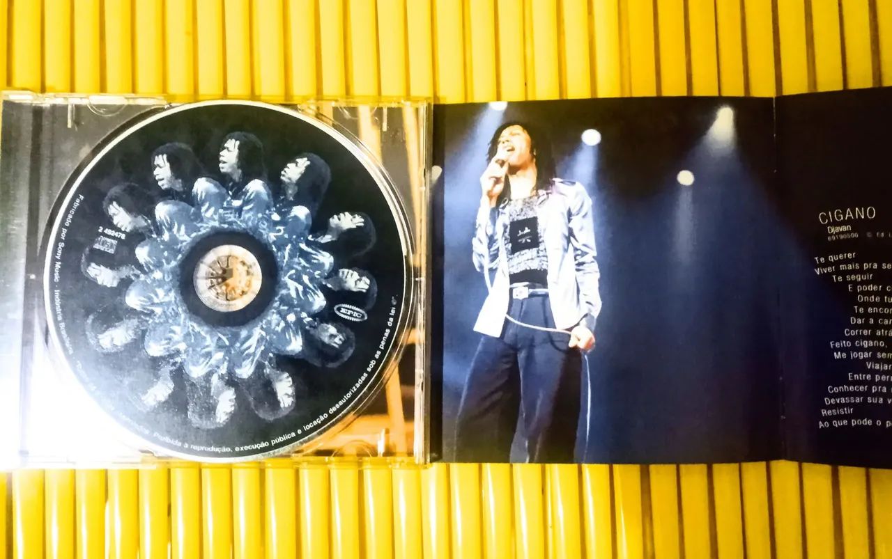 Cd Djavan - Ao vivo - Volume 2 - Original  - Foto 2