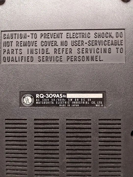 Gravador de K7 Panasonic - Vintage - Foto 5