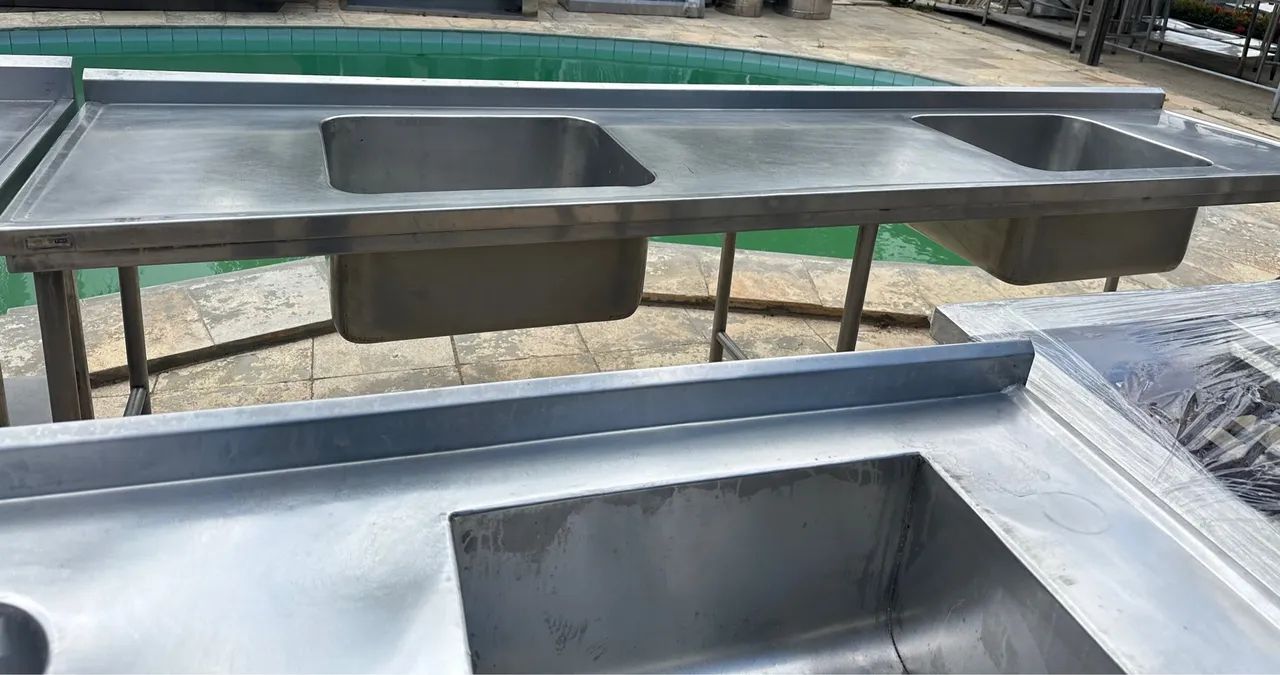 Cozinha industrial em aço inox FASTINOX 