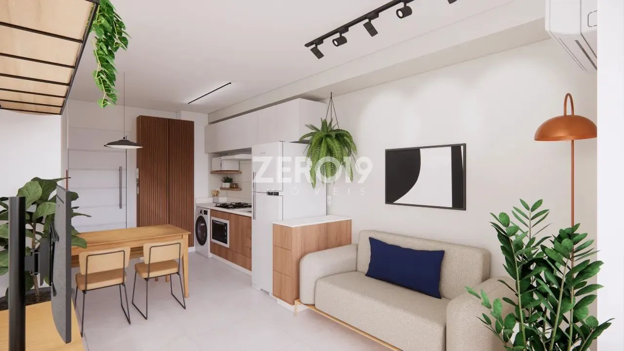 Studio para locação de 42m², mobiliado no Centro em Campinas/SP.| Cód.: 18610