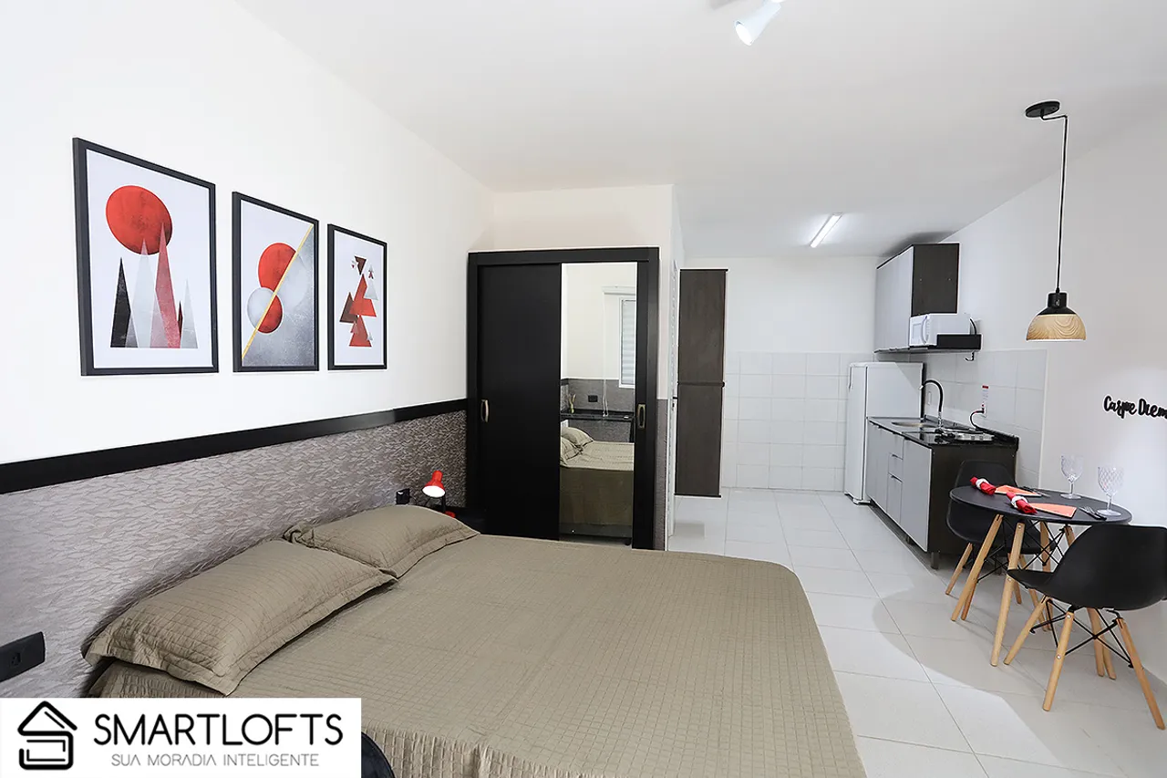 STUDIOS MOBILIADOS 22 MTS TATUAPÉ