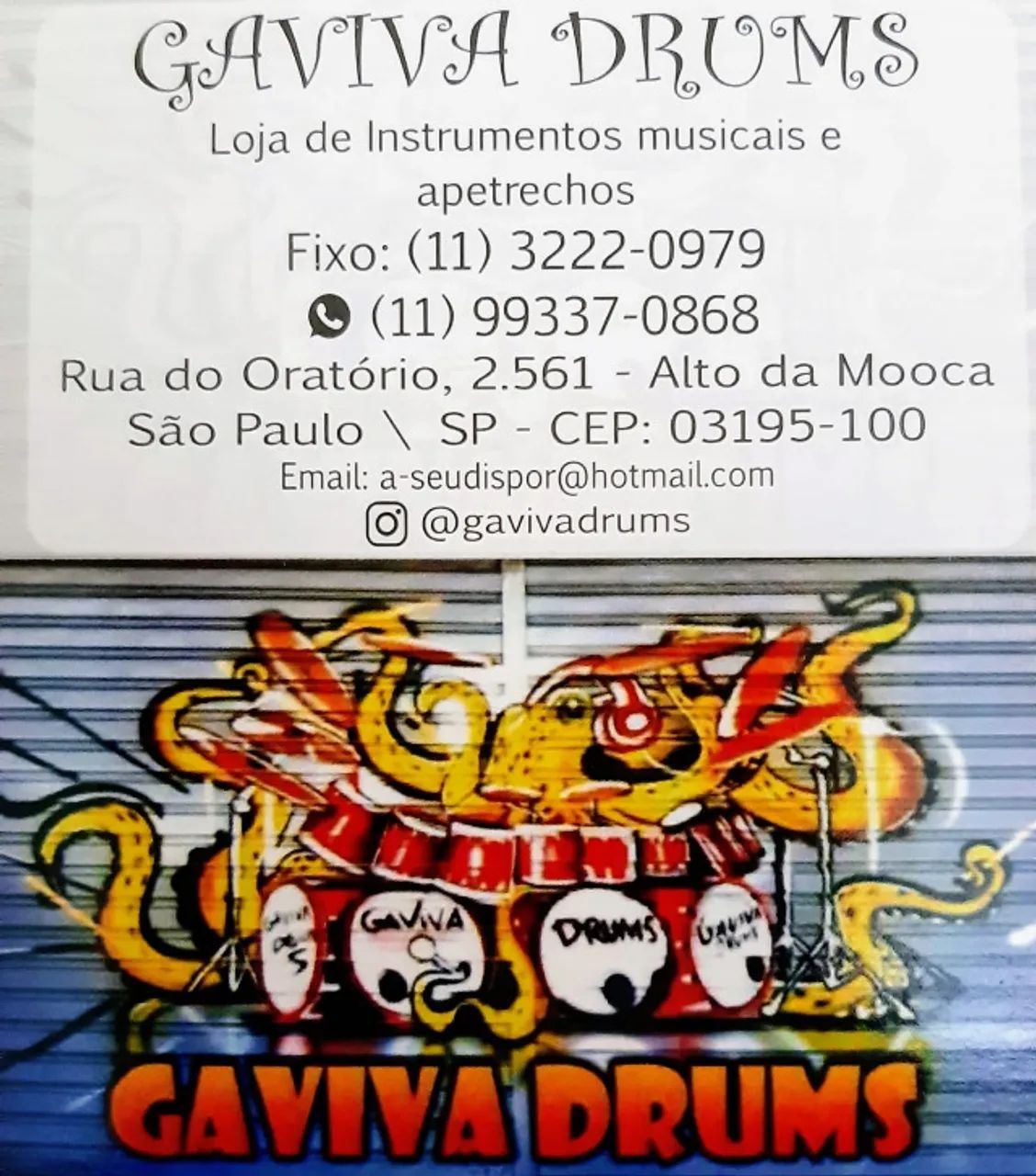 Bateria Nagano Gig/Nova/5 tambores c/Caixa+Holder Duplo+Pés Surdo+