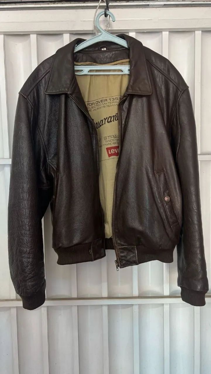 Jaqueta de Couro Levis - Foto 3
