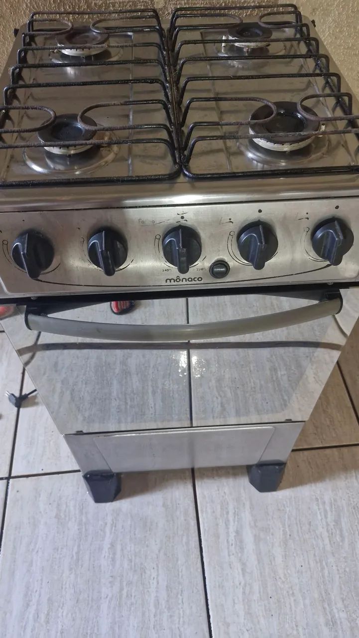 Fogão 4 Bocas Monaco - Usado