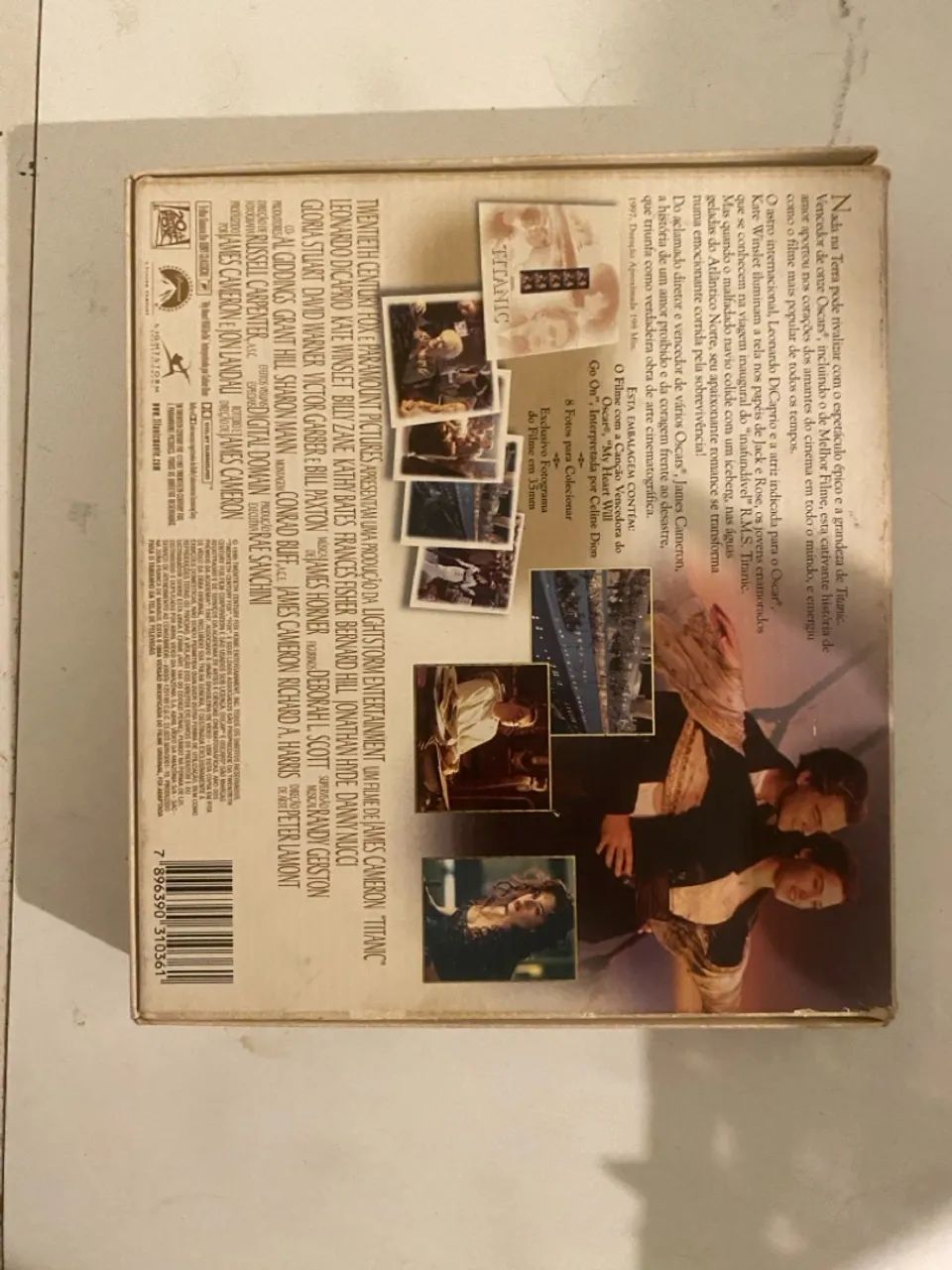 Box VHS Titanic - Edição Deluxe Original e COMPLETA - Foto 5