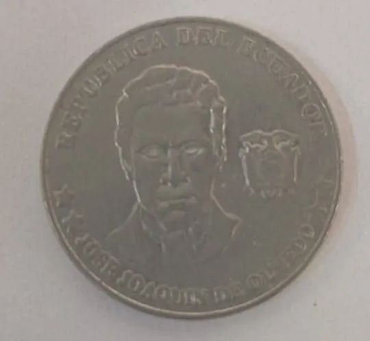 Moeda do Equador 25 Centavos - Foto 2