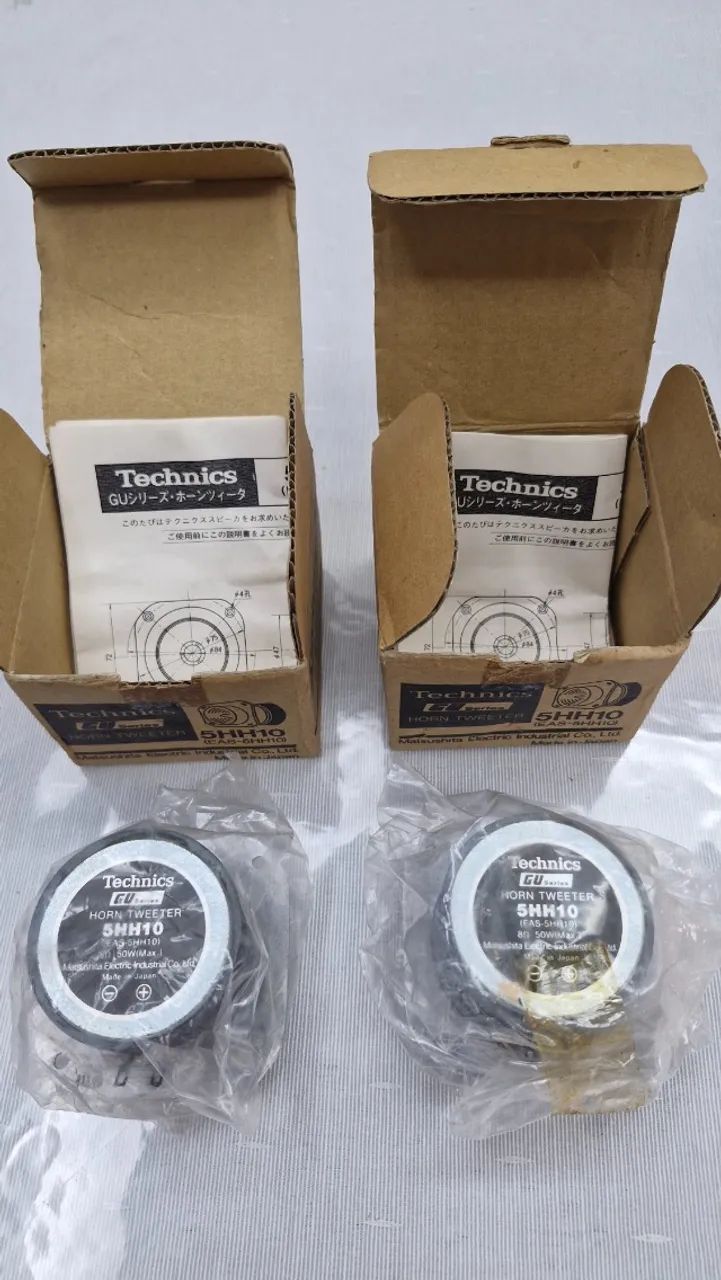 Tweeter Technics Horn EAS-5HH10 Matsushita Japan alto-falante de