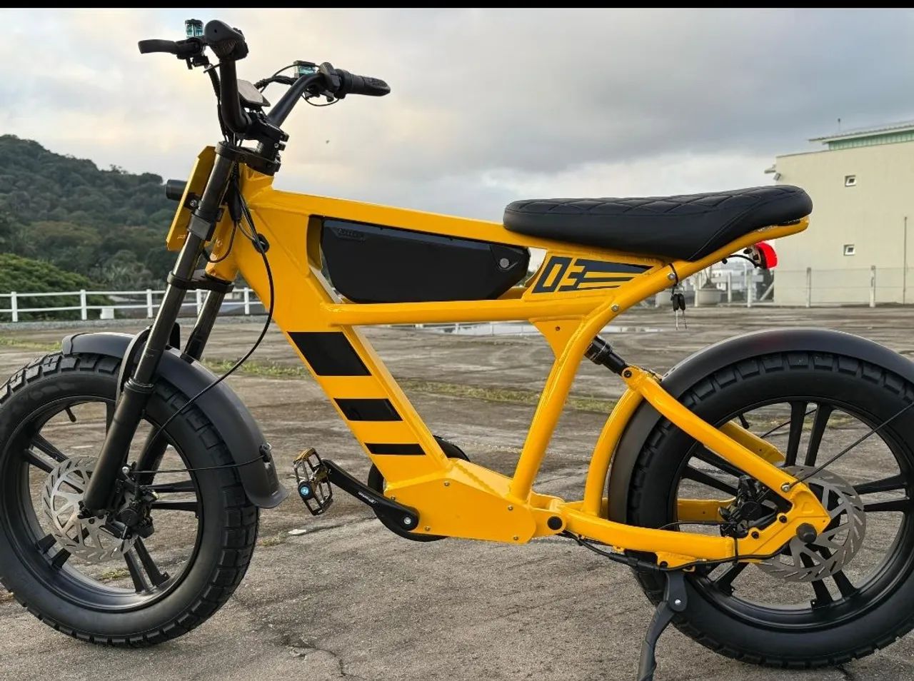 Bike Elétrica FT03 lançamento 1000w bateria extra forte  - Foto 2