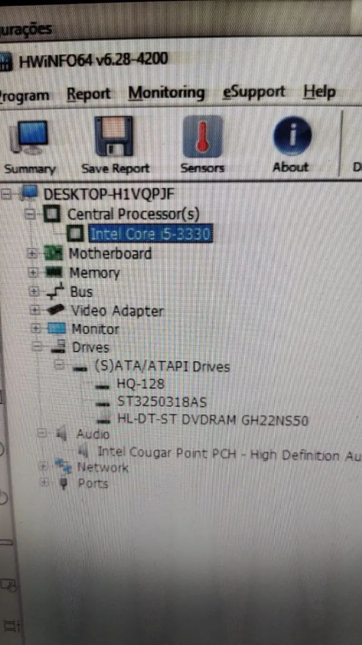 PC Core i5 terceira geração 22 pol.Ssd 128Gb Hd 250G 12Gbb - Foto 4