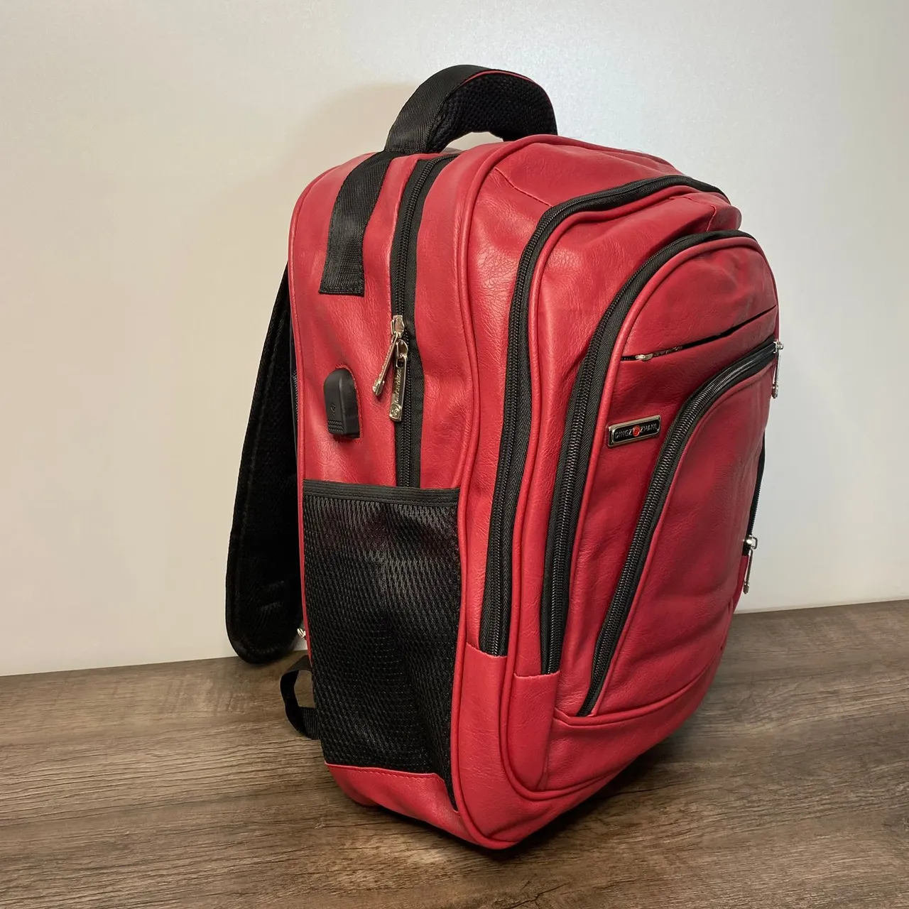 Mochila para notebook vermelha alta qualidade