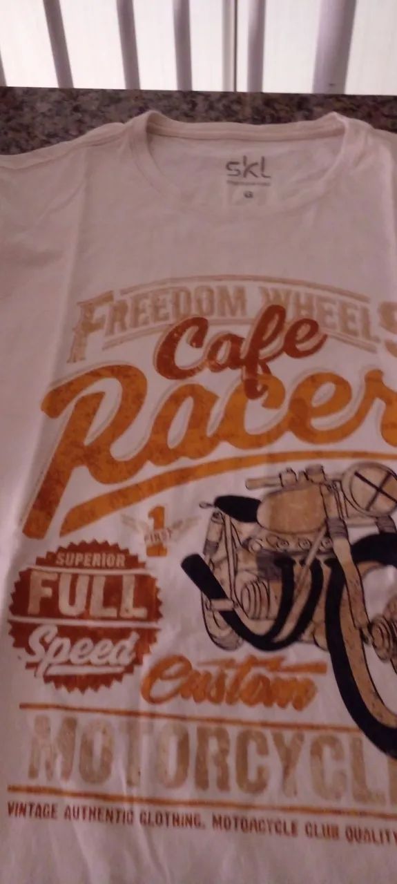 Camiseta Cafe Racer Menswear - Foto 3