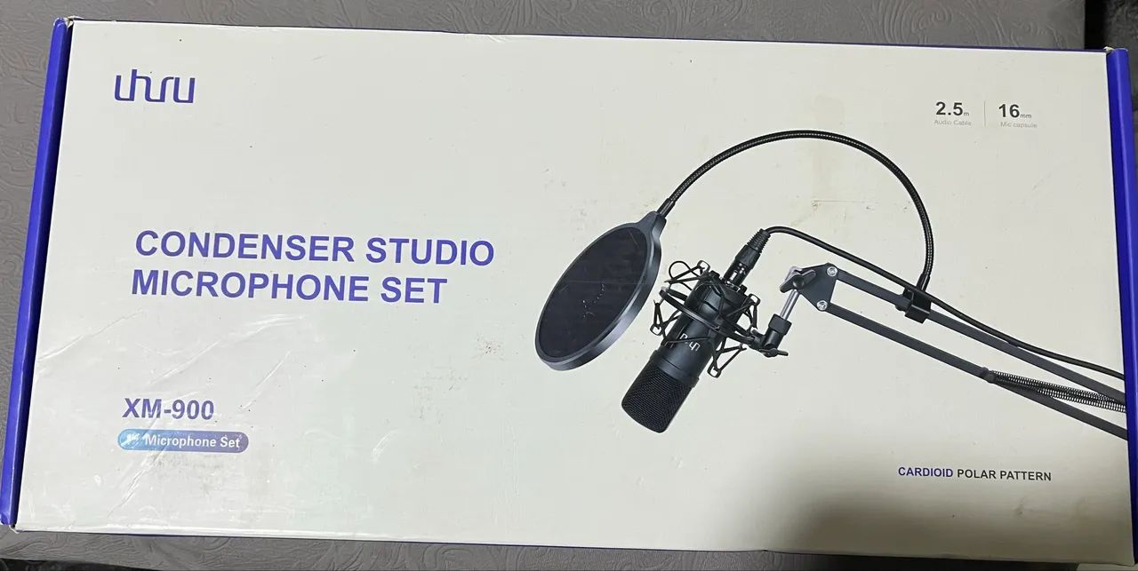 Microfone para computador ou estúdio