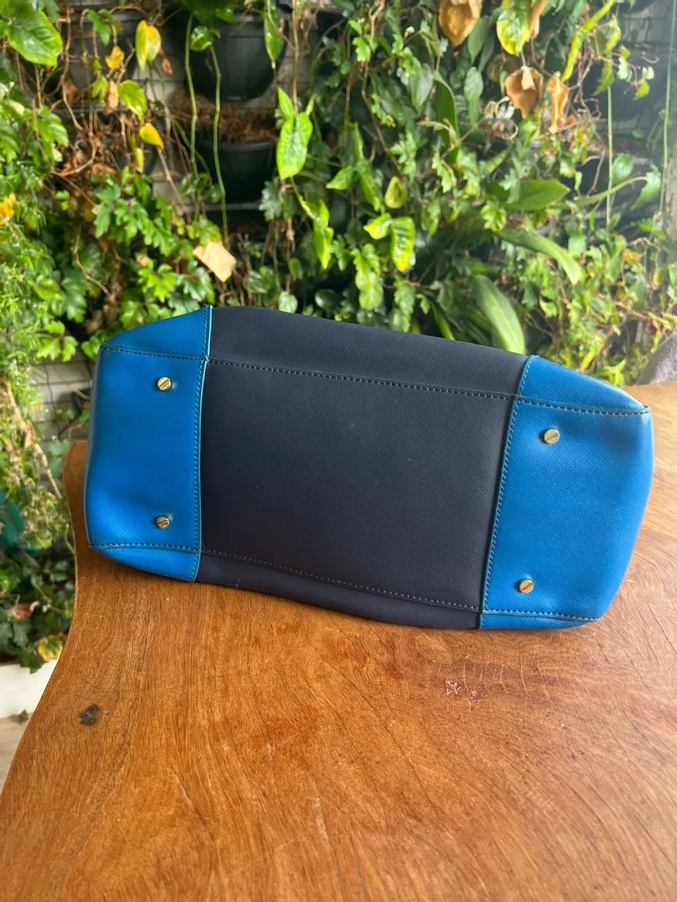 Bolsa Tory Burch Robinson Tote - Azul Marinho - Foto 3