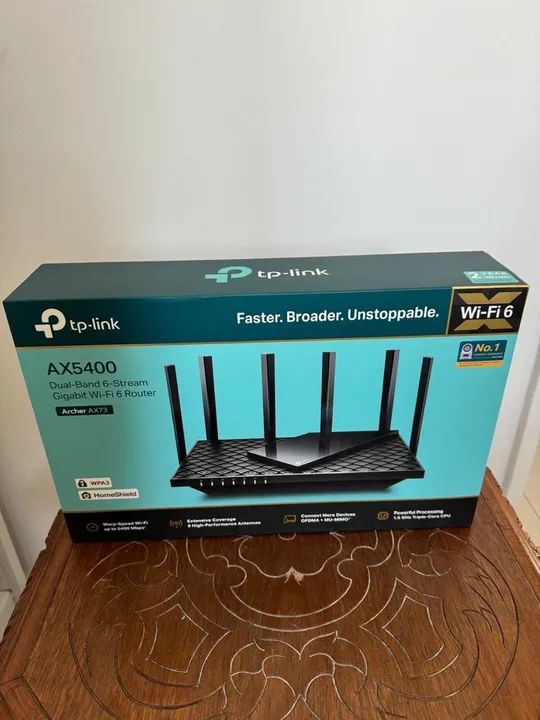 Roteador Wi-Fi 6 Gigabit AX5400 NOVO - Foto 6