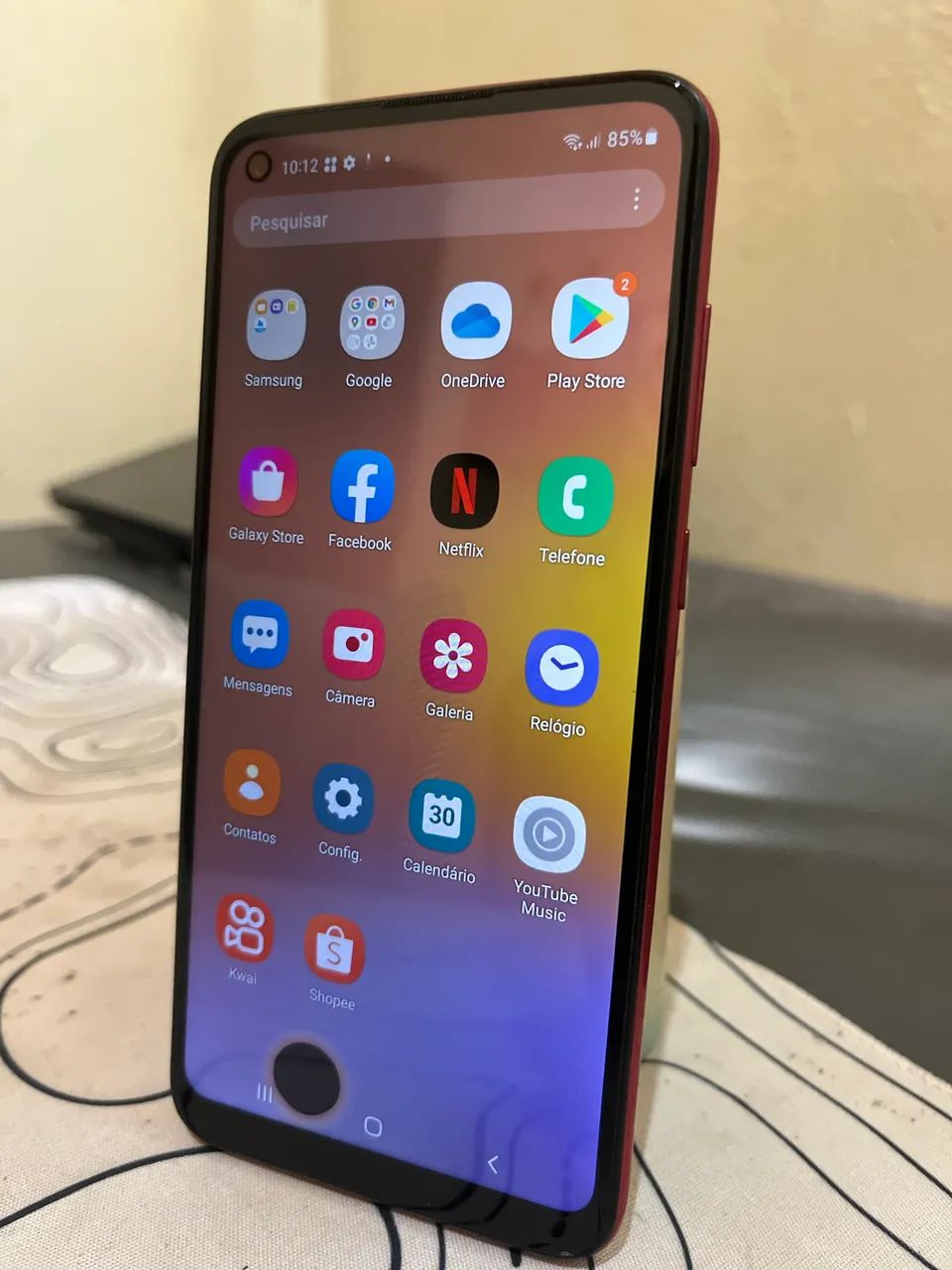 Samsung Galaxy A11 64GB R$200 - Tela com marca - Foto 2