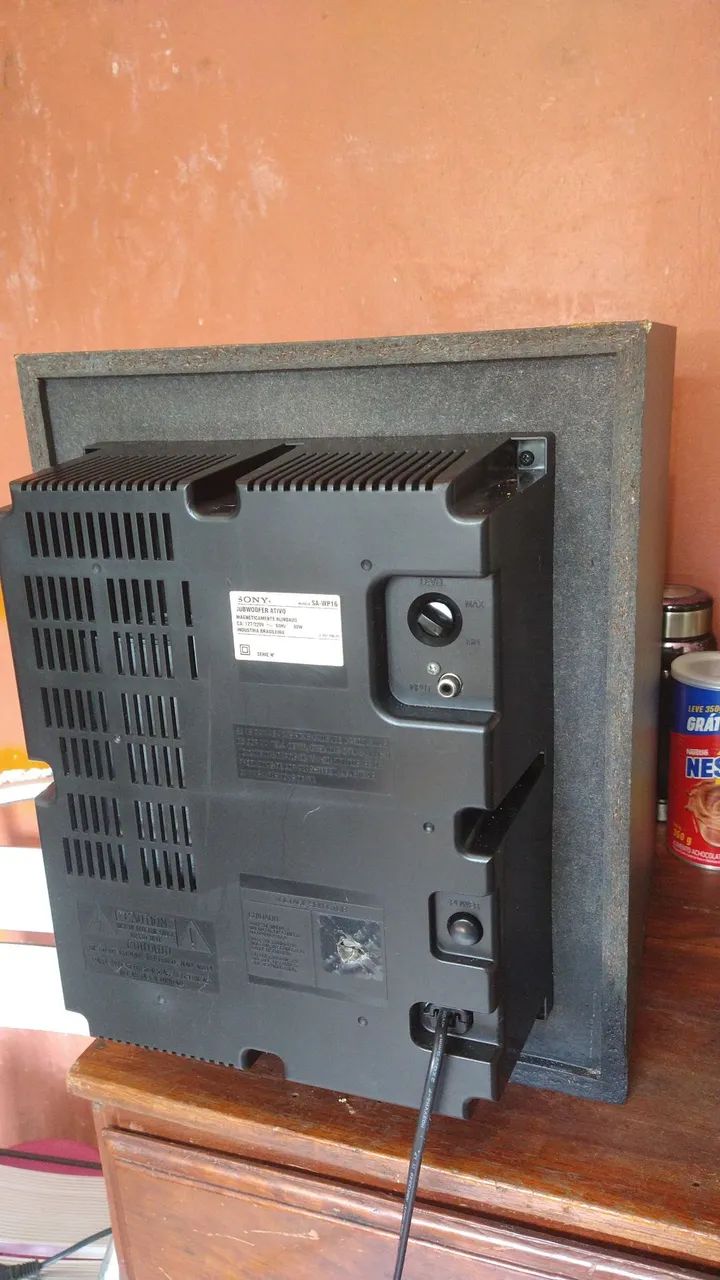 Subwoofer ativo 10 polegadas, sem defeito  - Foto 3