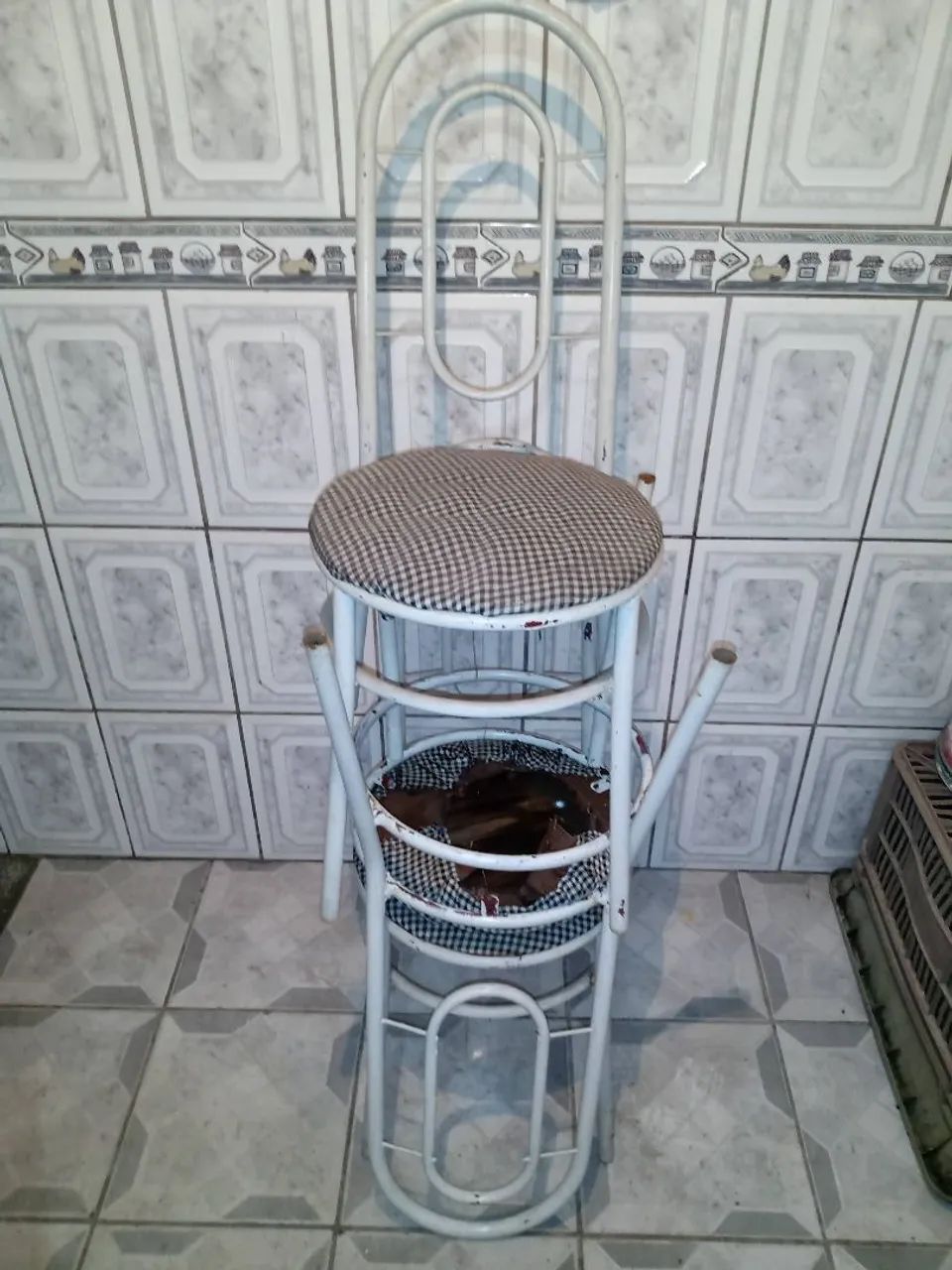 Cadeiras de Ferro (jogo com 4) - Foto 3