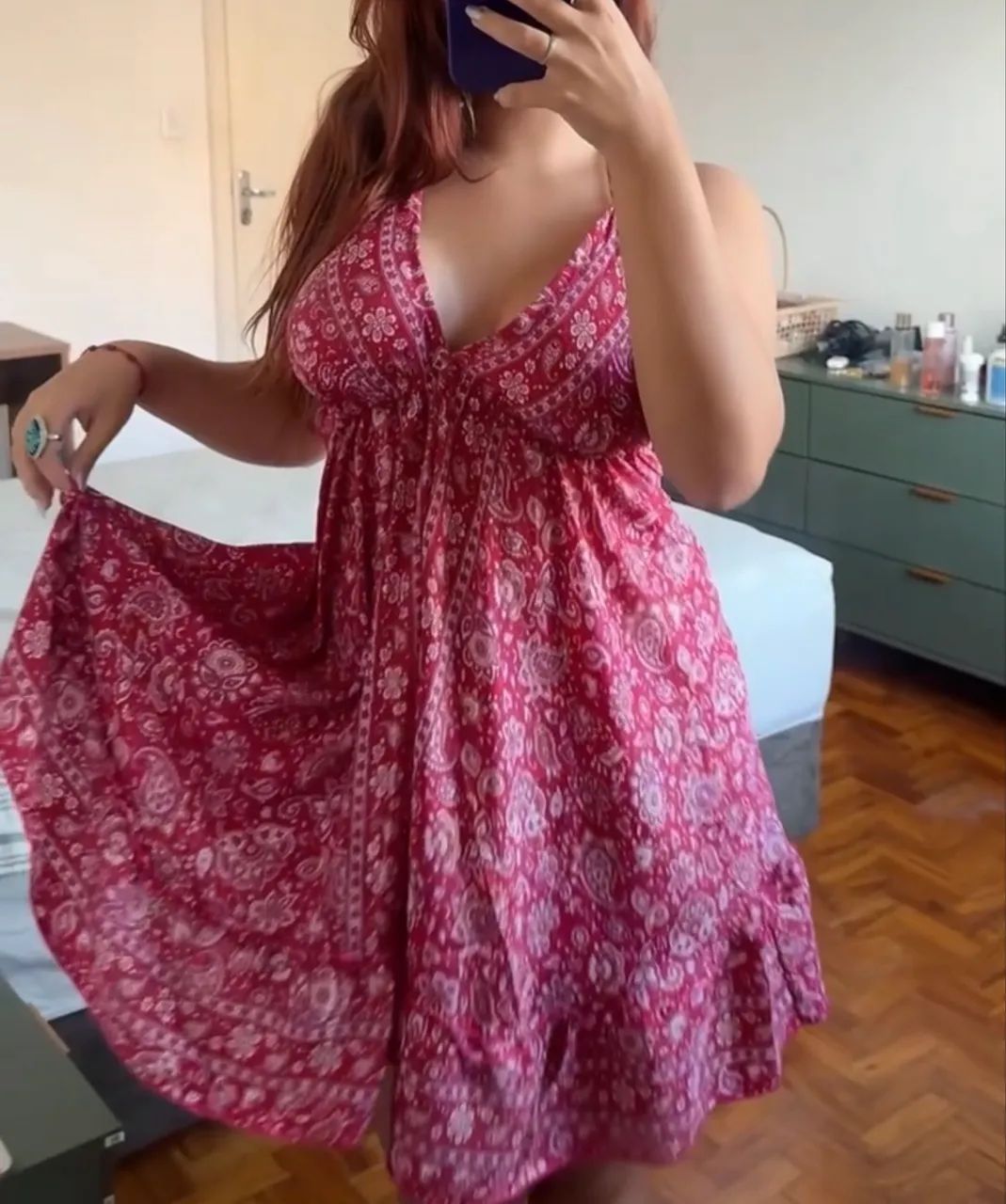 vestido indiano curto 