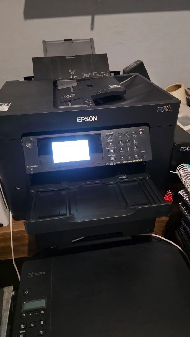 Epson workforce 7840 com bulk ink  - Foto 2