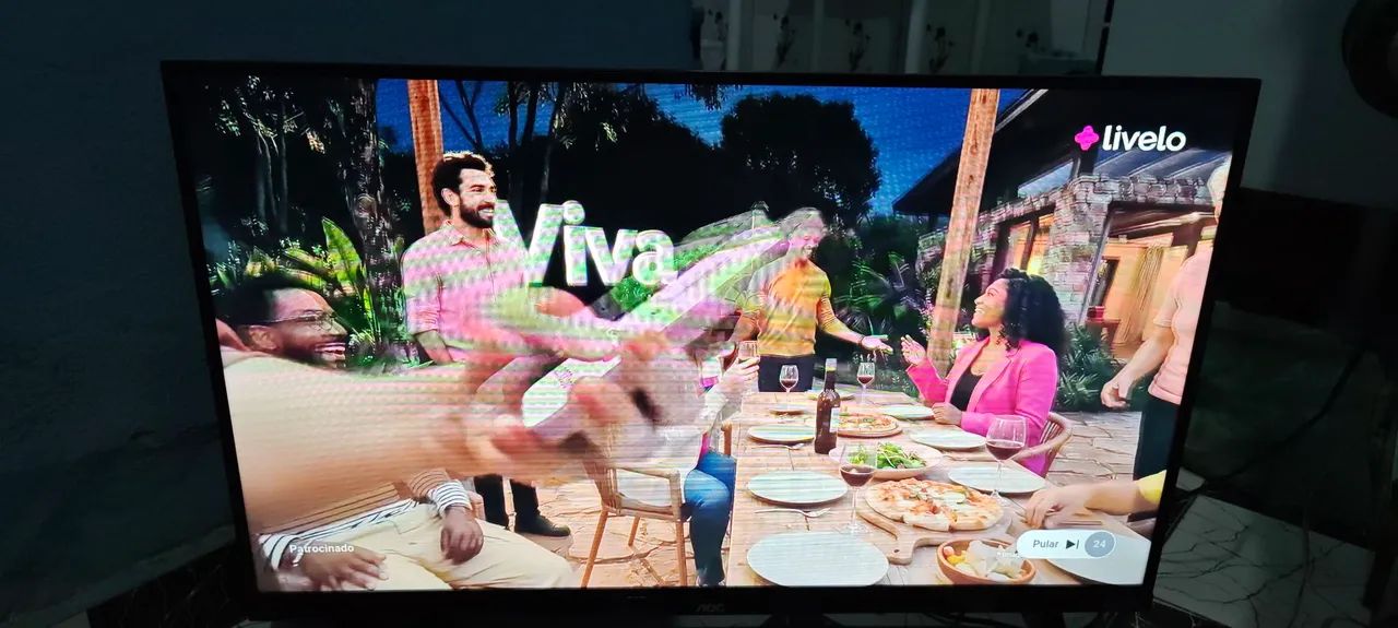 Tv esmart novo com pezinho e controle da mas nova  - Foto 4