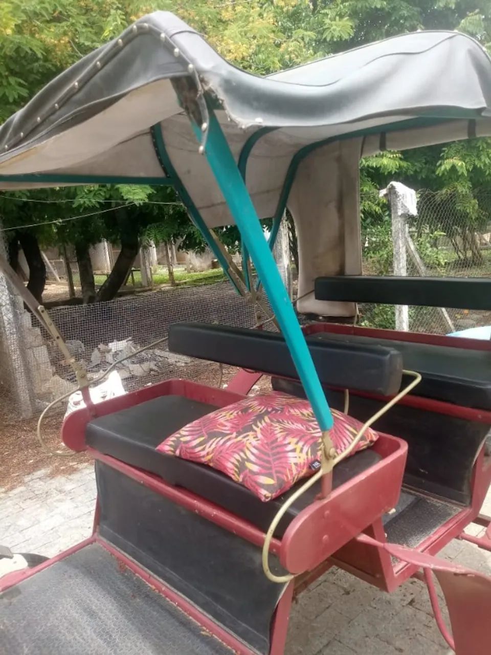 Charrete 4 rodas ou Troller / Jóquei . Atrelagem (Harness Racing) - Foto 5