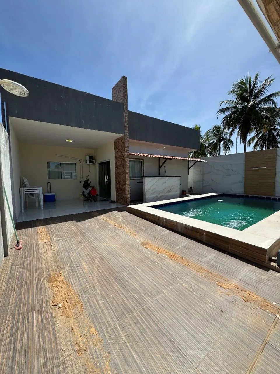 **casa de 3 quartos com piscina com 150 m² em barra nova 