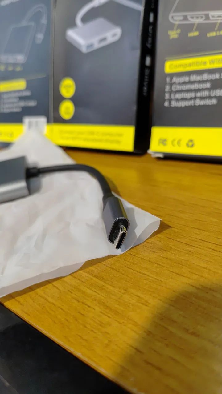 Hub 3 in 1 USB Tipo C HDMI - Foto 3