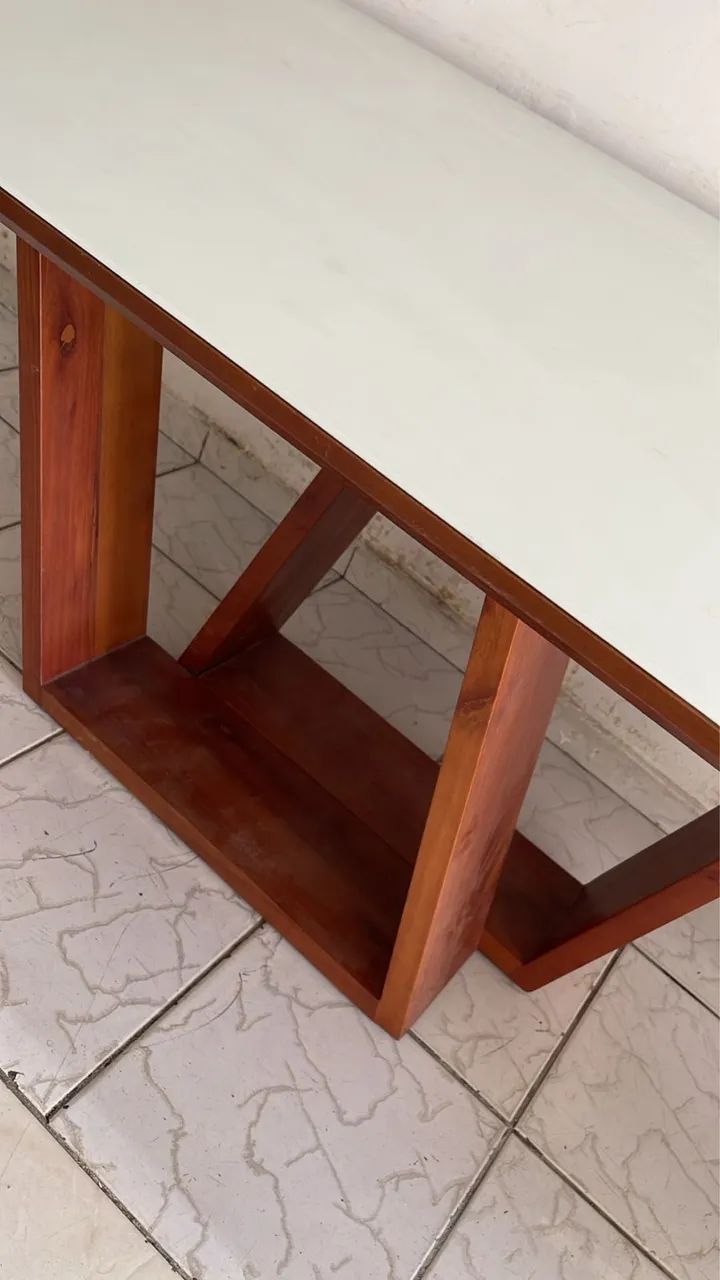Vendo mesa de jantar com 6 cadeiras  - Foto 2