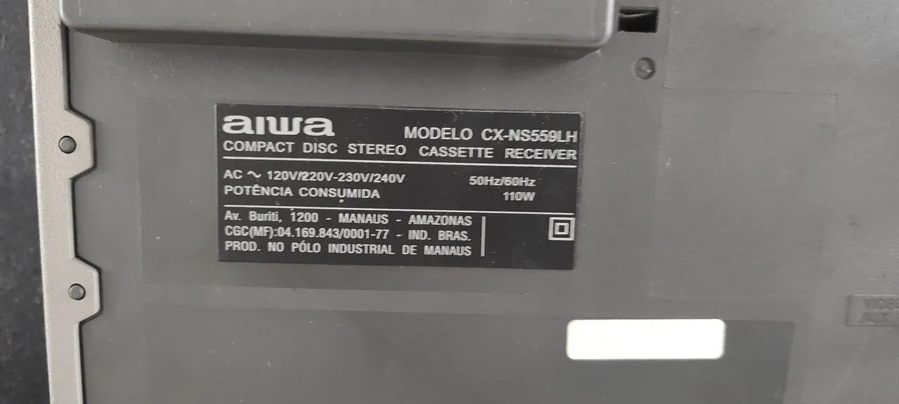 Mini Sistem Aiwa CX_ NS559LH - Foto 5