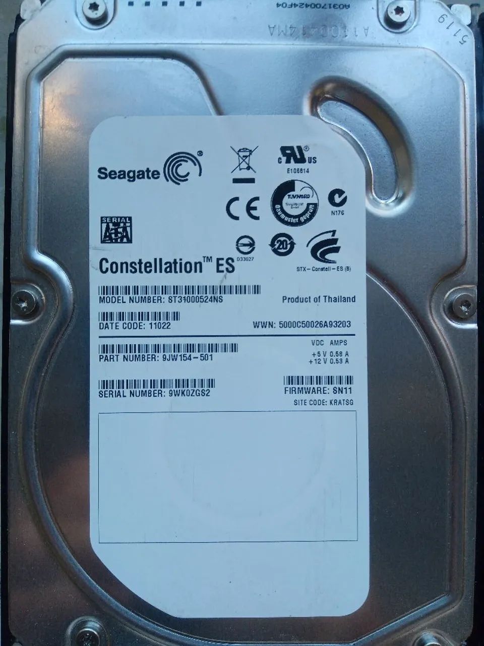 HD Seagate 1T constelation, barracuda e Hitachi novos - Foto 3