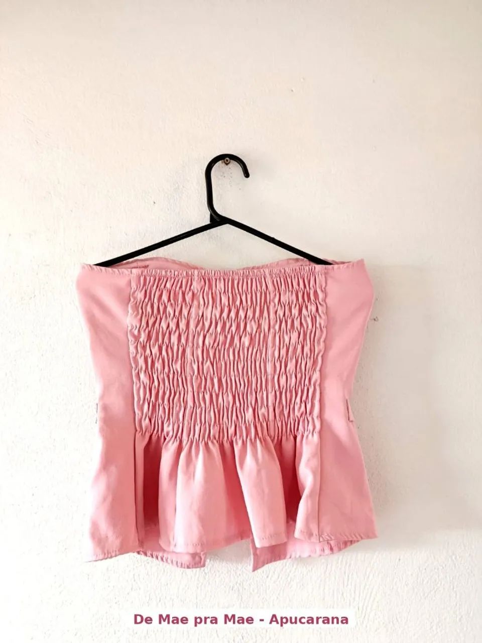 Croped tomara que caia rosa  - Foto 2