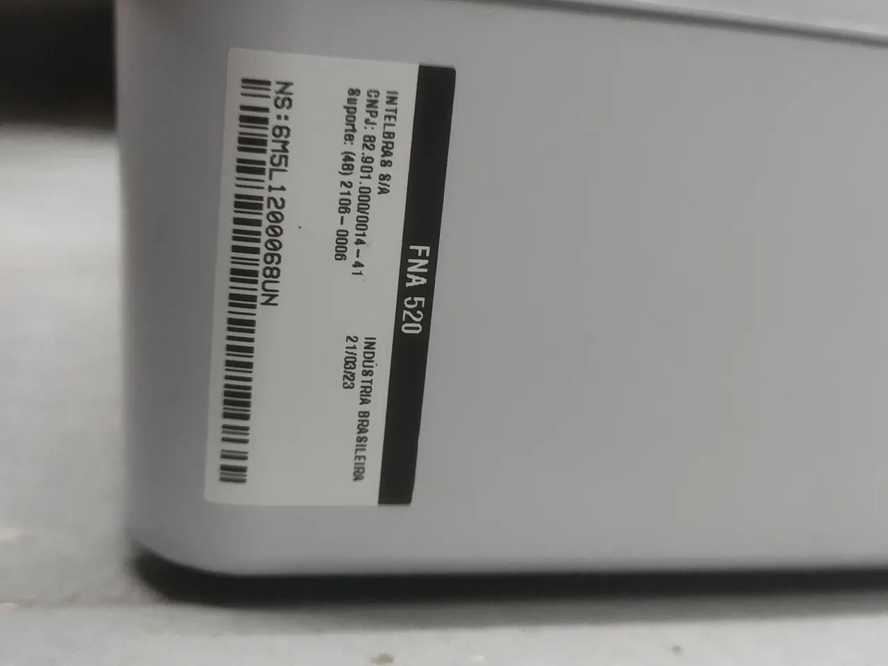 Fonte auxiliar Intelbras FBA 520 com baterias (nova) - Foto 2
