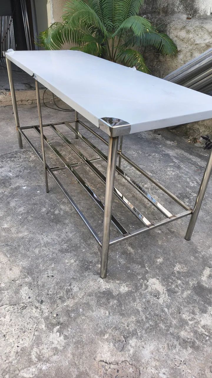Mesa toda inox  - Foto 2